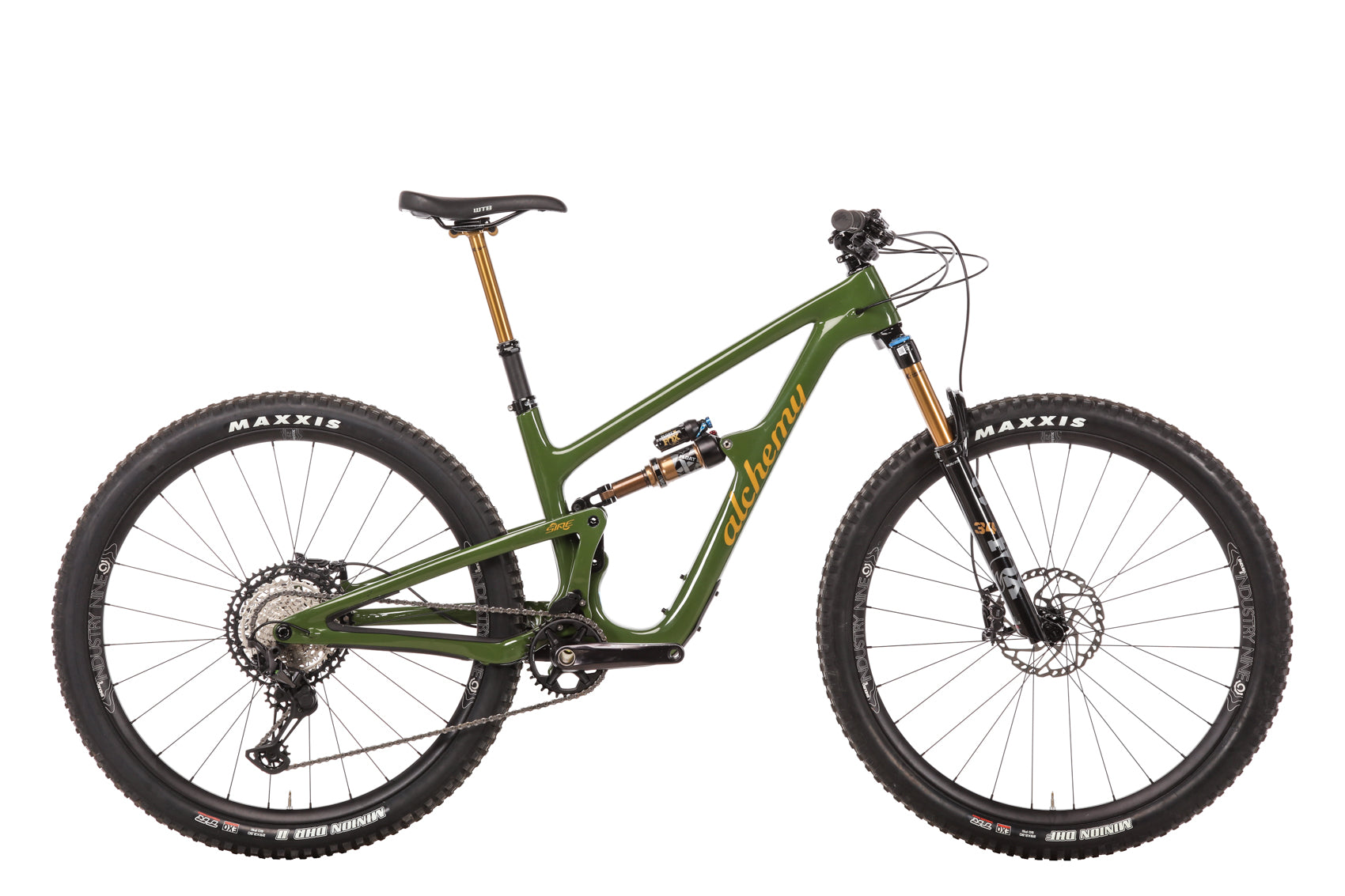 Alchemy Arktos 135 Full Suspension Mountain Bike 2022 - Medium Frame Size for Trail & Enduro Riding | Perfect for Off-Road Adventures & Mountain Trails