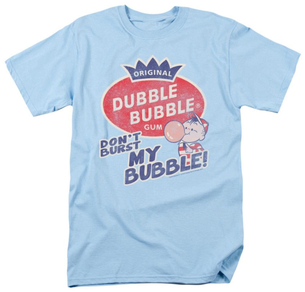 Dubble Bubble Burst Bubble T-Shirt - Size Small | Fun Graphic Tee for Kids & Adults | Perfect for Casual Wear, Parties & Bubble Gum Lovers