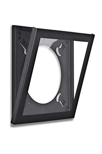 Play & Display Record Frame Triple Pack (Black) - Perfect for Vinyl Record Storage, Wall Decor, and Music Lover Gifts
