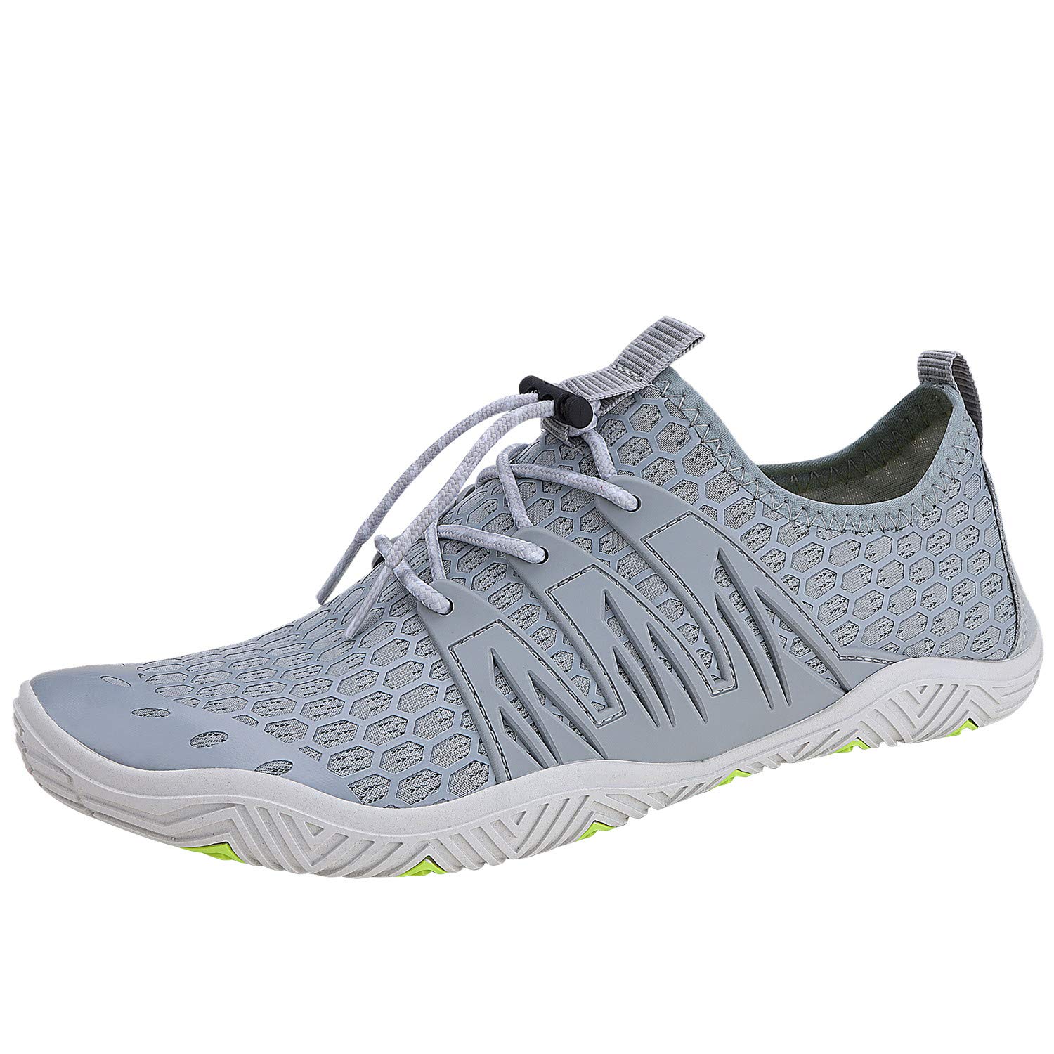 MAYZERO Water Shoes for Men & Women - Quick-Dry Swim Surf Shoes for Beach, Pool, Hiking | Wide Toe Aqua Shoes with Non-Slip Sole | Perfect for Water Sports, Yoga & Winter House Slippers