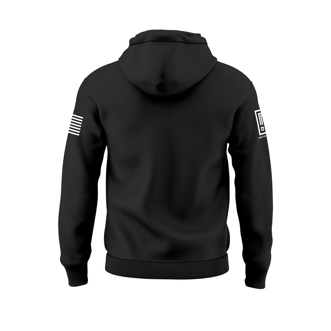 USA Flag Skull Hoodie - Patriotic Men's Sweatshirt for Casual Wear