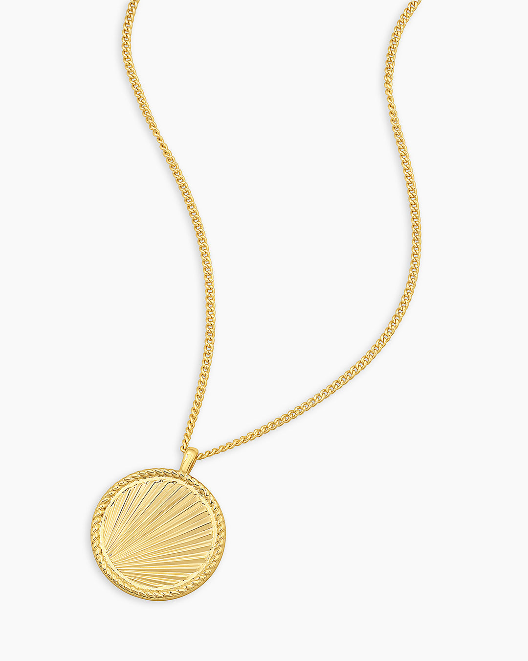 Sunny Pendant Necklace - Gold Plated Sun Charm Jewelry for Women, Dainty Layering Necklace - Perfect for Everyday Wear, Beach Vacations & Boho Fashion