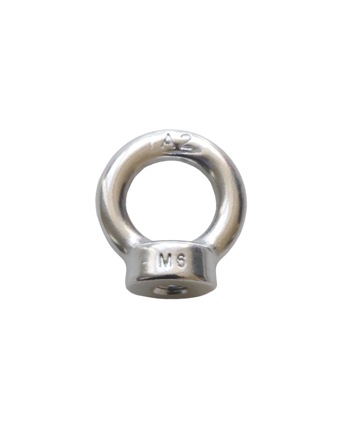 M6 Eye Nuts 304 Stainless Steel - Heavy Duty Eye Bolts for Lifting, Rigging & Hardware - Pack of 8 - Perfect for Home Repairs, Construction & Marine Applications