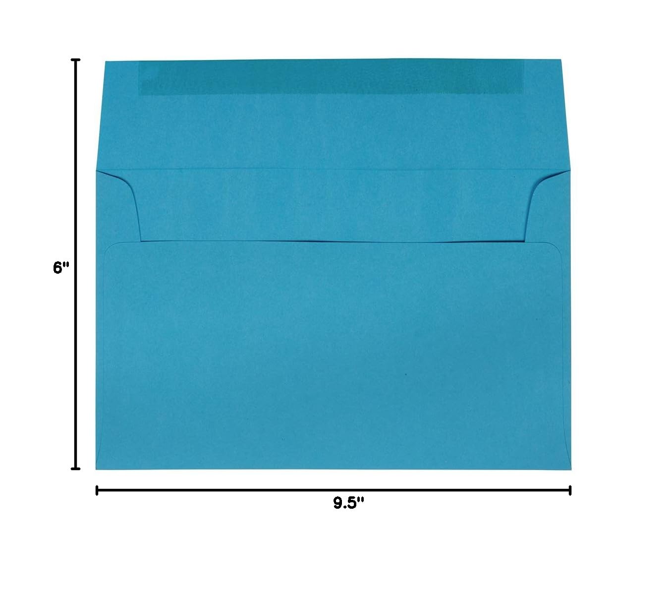 JAM PAPER A10 Colored Invitation Envelopes 6x9.5 Inches - 1000 Pack Bulk Blue Recycled Paper Envelopes for Wedding, Party & Business Invitations