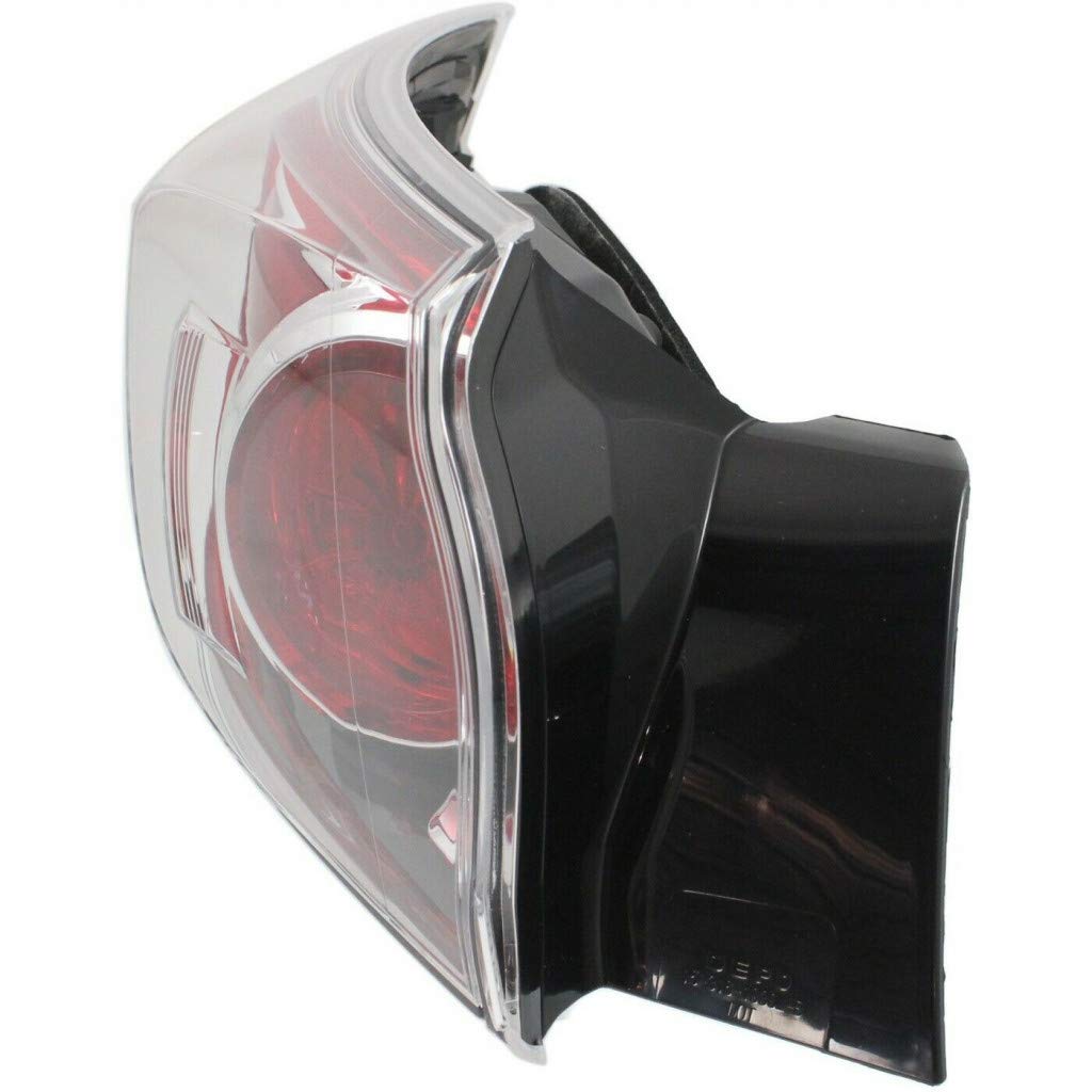 Mazda 3 Tail Light Assembly Pair for 2010-2013 Models - Driver & Passenger Side | Hatchback Compatible | OEM MA2800147 + MA2801147 | Perfect for Night Driving & Enhanced Safety