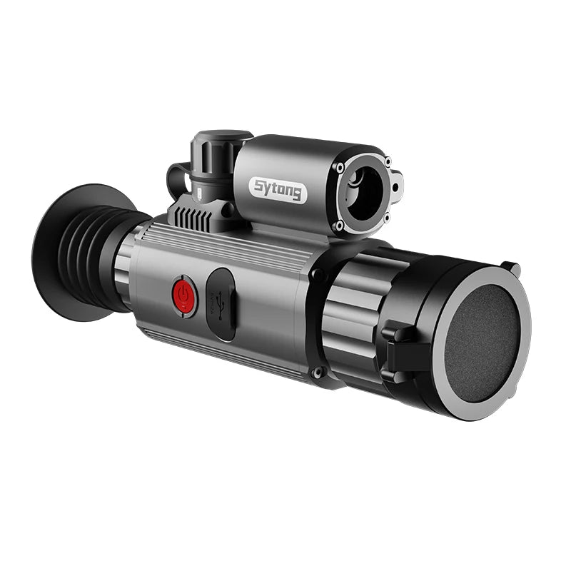 Sytong AM-03LRF Thermal Imaging Riflescope - Hunting Rifle Scope with Monocular Sight & Night Vision Camera for Outdoor Hunting, Wildlife Observation, and Security Surveillance