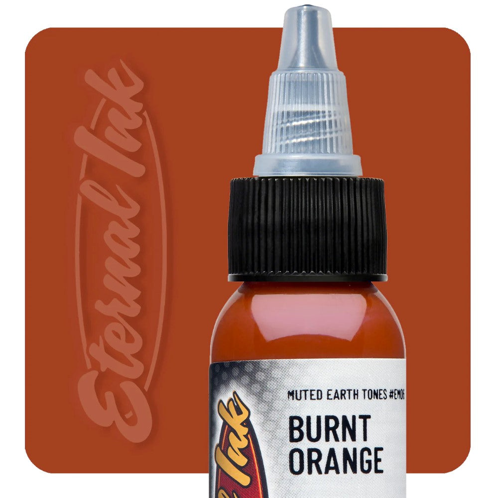 Eternal Ink Muted Earth Tones Burnt Orange - Premium Waterproof Ink for Art, Calligraphy & Journaling - Perfect for Sketching, Hand Lettering and Creative Projects