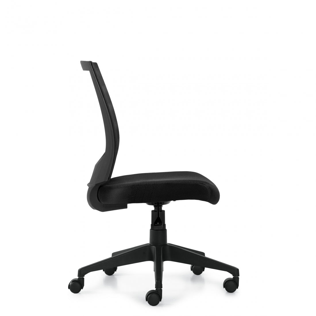 Ergonomic Mesh Back Armless Task Chair by Offices To Go (OTG11922B) - Perfect for Home Office, Study & Workspace Comfort