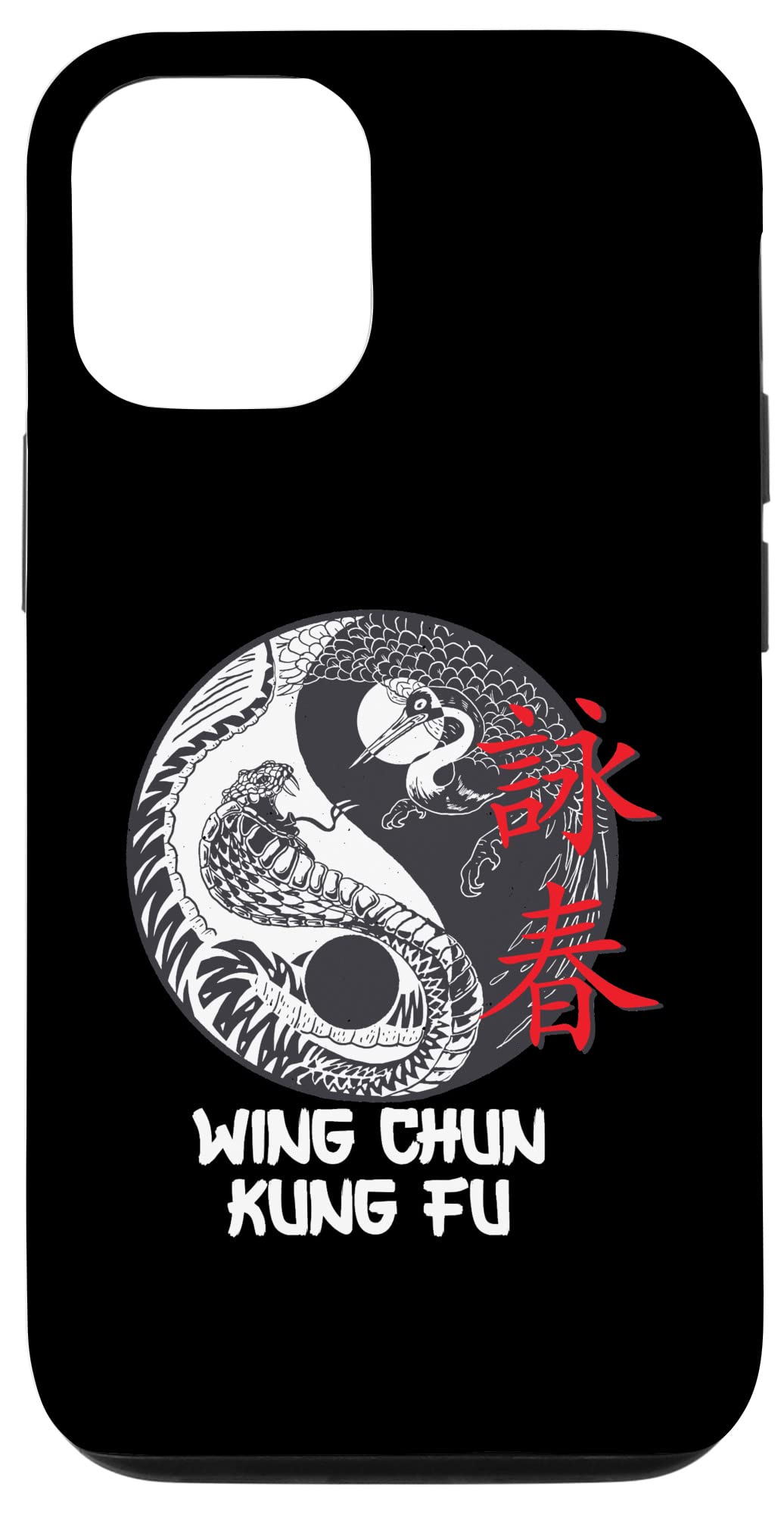 iPhone 12/12 Pro Case - Premium Wing Chun Kung Fu Martial Arts Design - Perfect for Combat Sports Training & Martial Arts Clubs