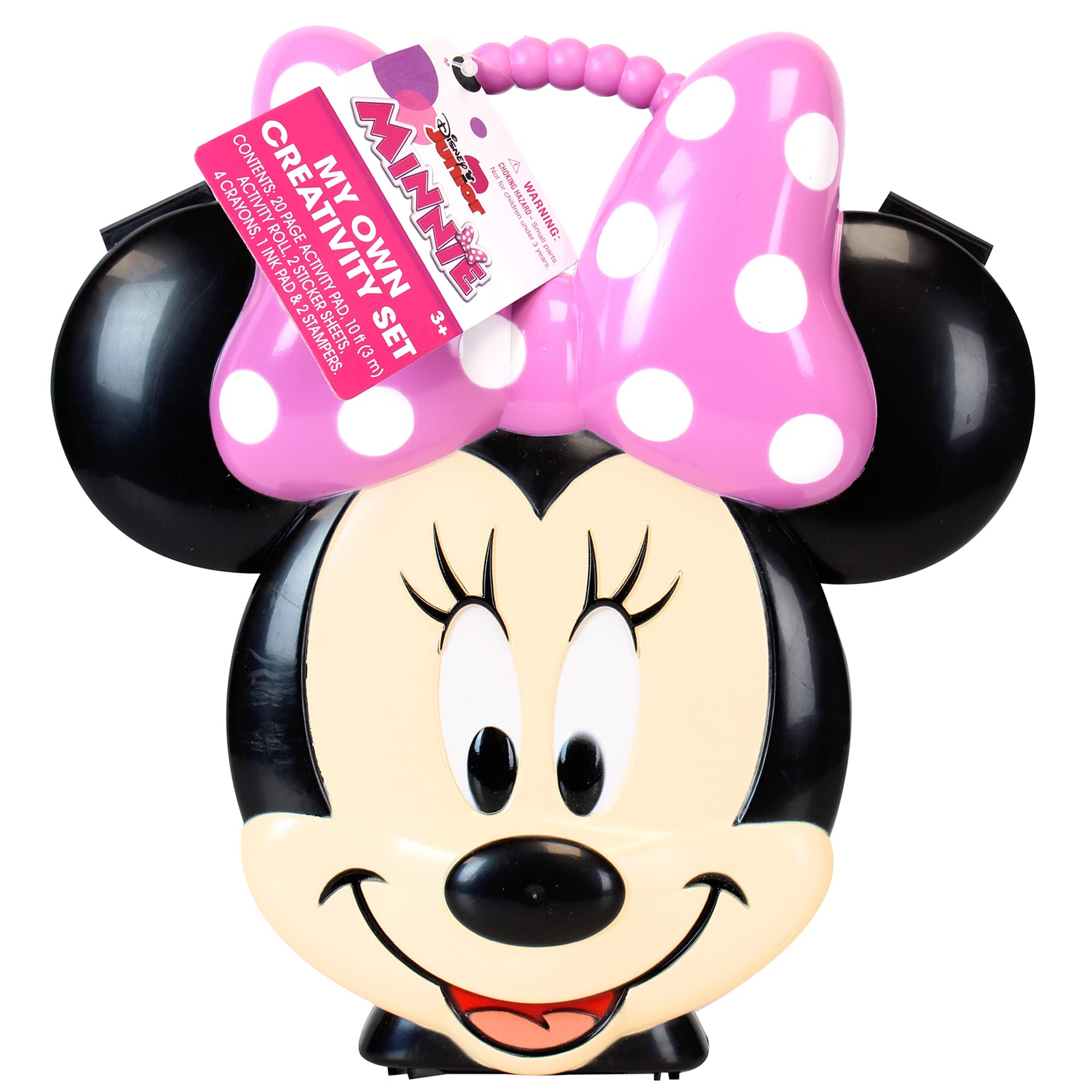 Minnie Mouse Creativity Craft Kit for Kids - DIY Art & Craft Set with Stickers, Stencils & Coloring Pages | Perfect for Birthday Gifts, Party Favors & Creative Playtime