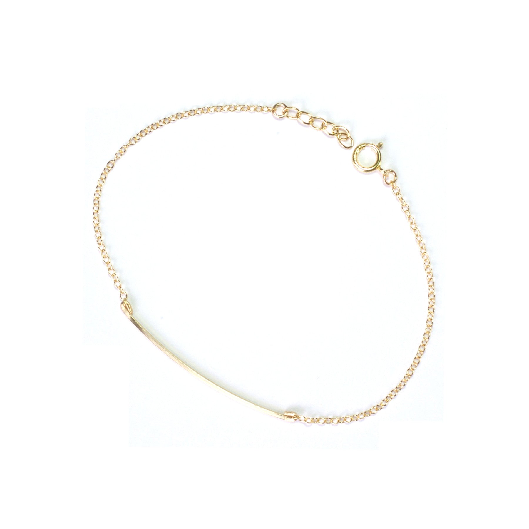 Elegant Curved Bar Bracelet for Women - Trendy Gold & Silver Minimalist Jewelry - Perfect for Parties, Weddings & Everyday Wear