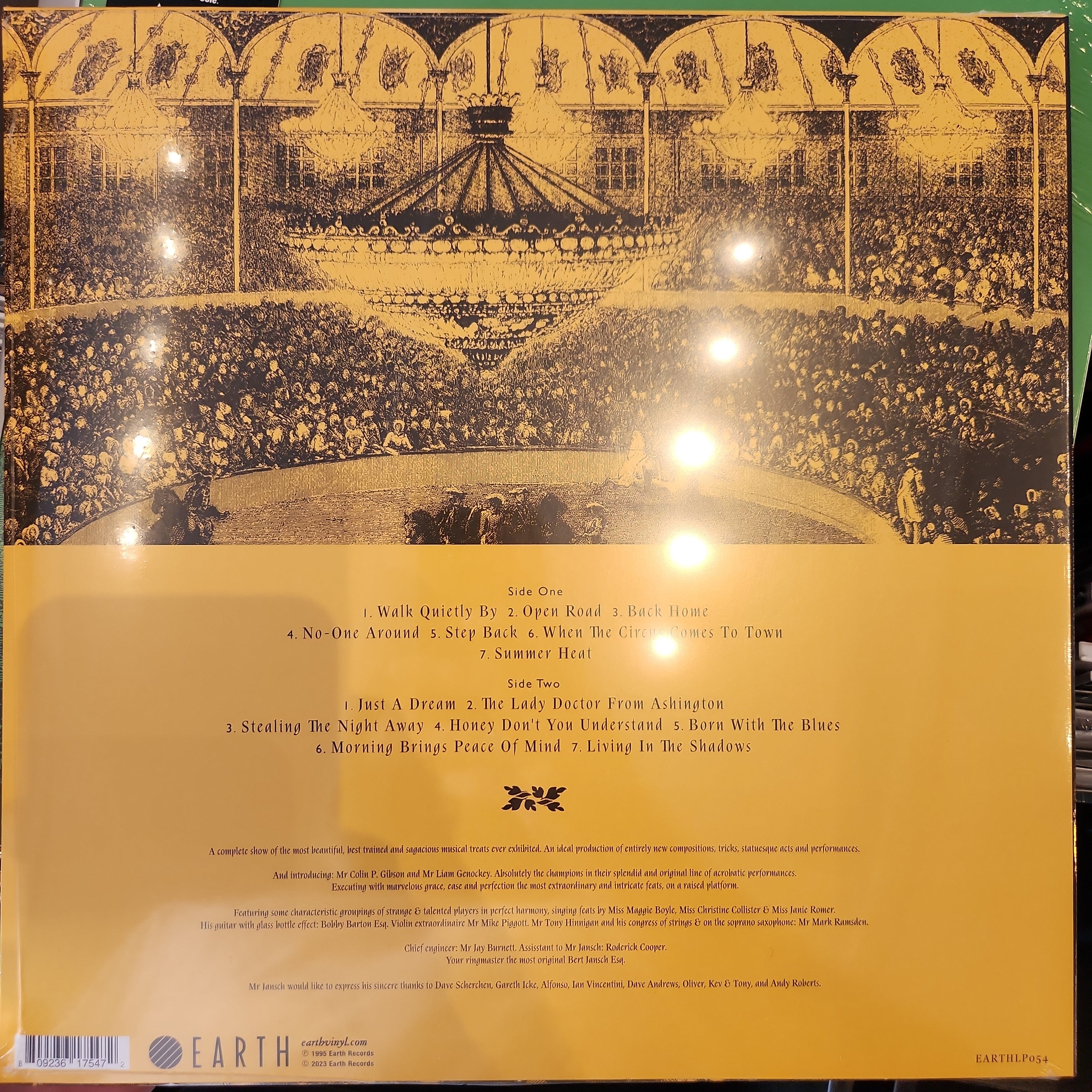Bert Jansch - When the Circus Comes to Town (RSD Exclusive Vinyl LP) | Limited Edition Record Store Day Release | Perfect for Jazz & Folk Music Collectors & Vinyl Enthusiasts | Great Gift for Music Lovers & Home Decor