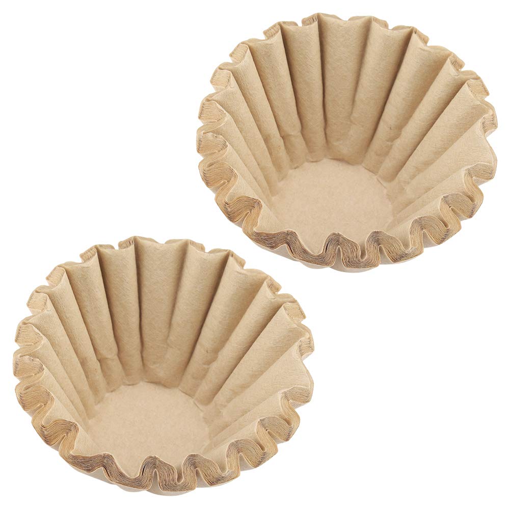 Premium Wood Fiber Coffee Filters - 50pcs #1 Cone Shape Paper Filters for Drip Coffee Makers, Compatible with Most Brewers - Perfect for Home, Office & Camping Use