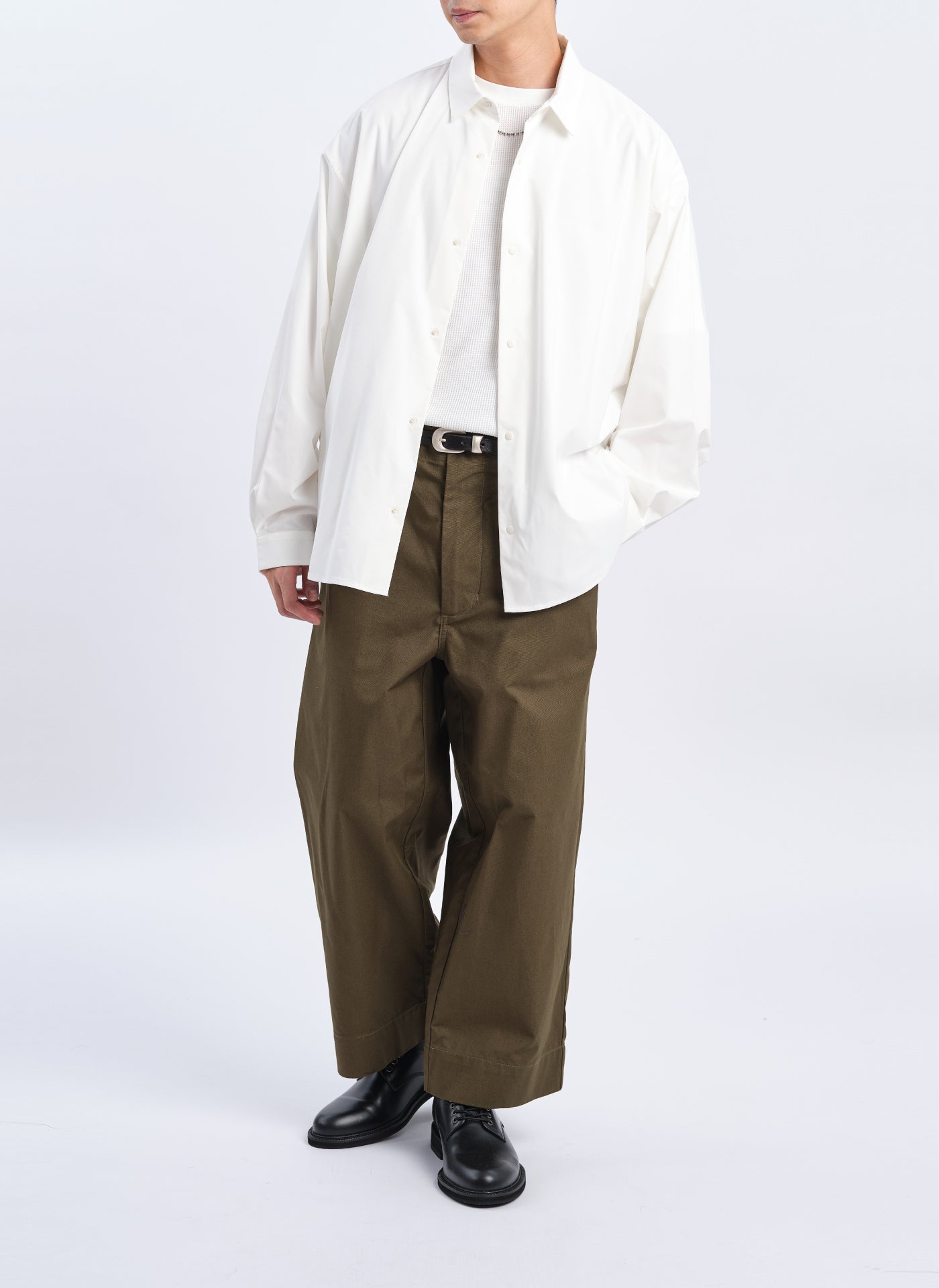 Minotech Snap Button Shirt Jacket for Men & Women - Stylish Casual Outerwear for Everyday Wear, Work & Outdoor Activities