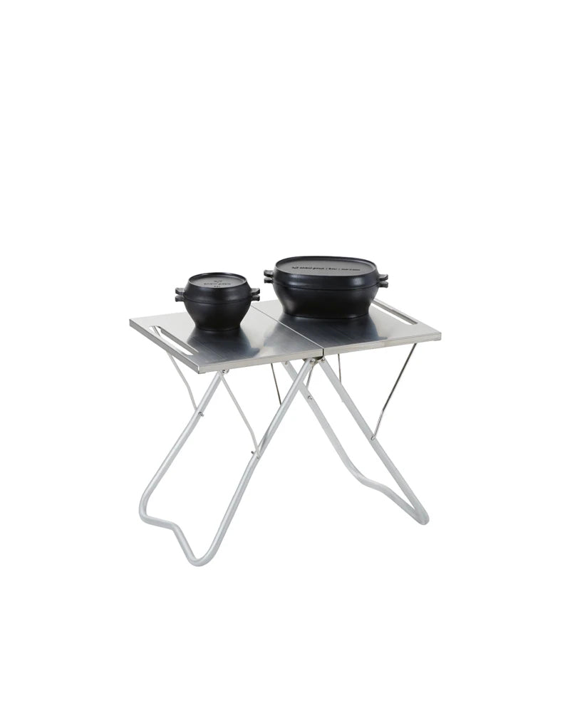 Premium Stainless Steel Dining Table - Modern & Durable for Home, Restaurant, or Office Use