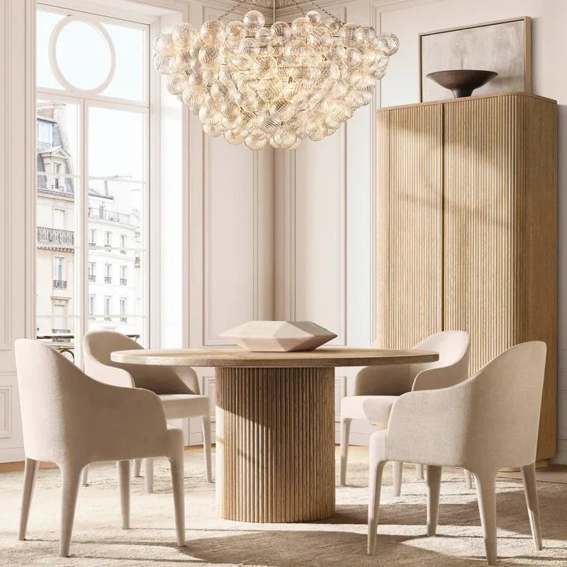 Tammy Round Glass Ball Chandelier - 66