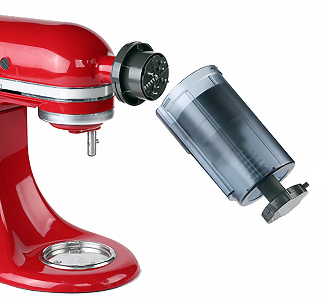 KitchenAid Stand Mixer Ice Shaver Attachment - High Efficiency Shaved Ice Maker with 8 Molds, Perfect for Cocktails, Desserts & Snow Cones | Aooaid