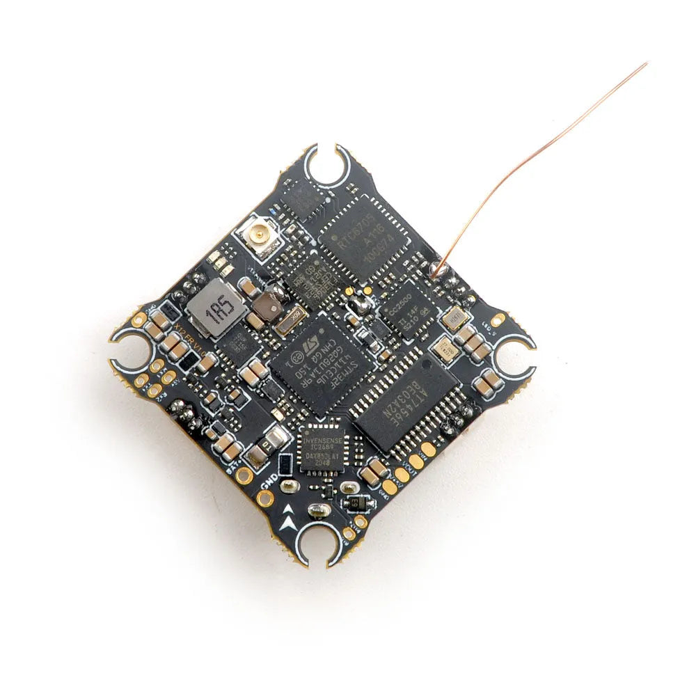 Happymodel X12 AIO 5-in-1 Flight Controller with Built-in 12A ESC & OpenVTX Support for Mobula7 1S Racing Drone - ELRS Version | Perfect for FPV Racing, Freestyle Flying, and Drone Enthusiasts