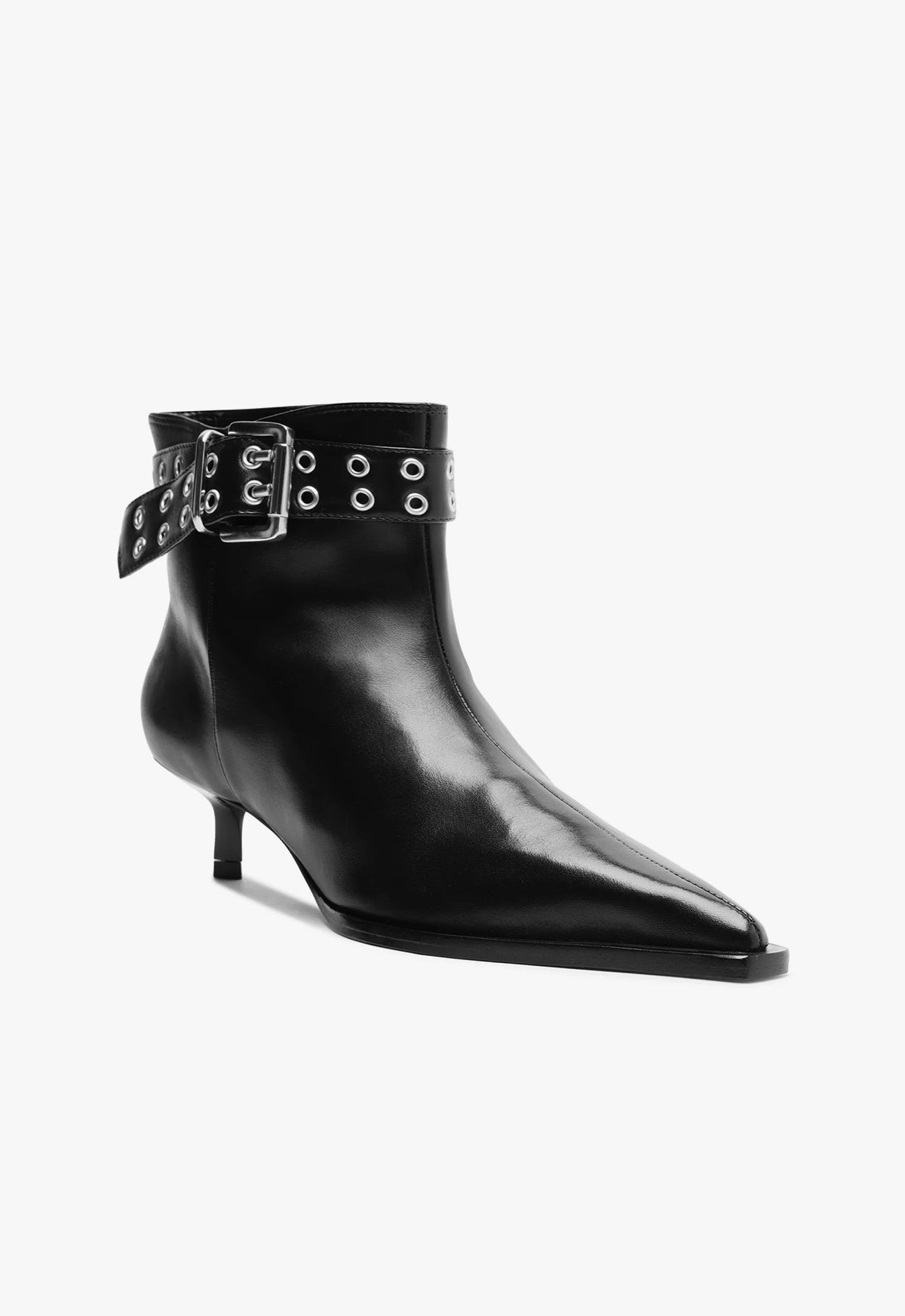 Jess Atanado Leather Bootie F24 - Low Heel Ankle Boots for Women | Comfortable & Stylish for Casual Outings, Office Wear & Date Nights