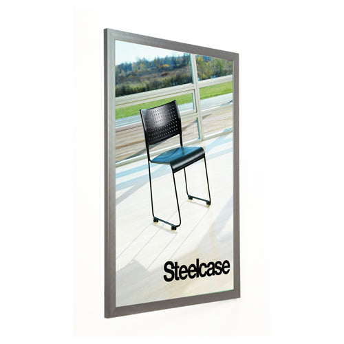 11x14 Inch Carbon Steel Picture Frame - Rust-Resistant Poster Display for Home, Office & Gallery Decor - Perfect for Artwork, Photos & Certificates