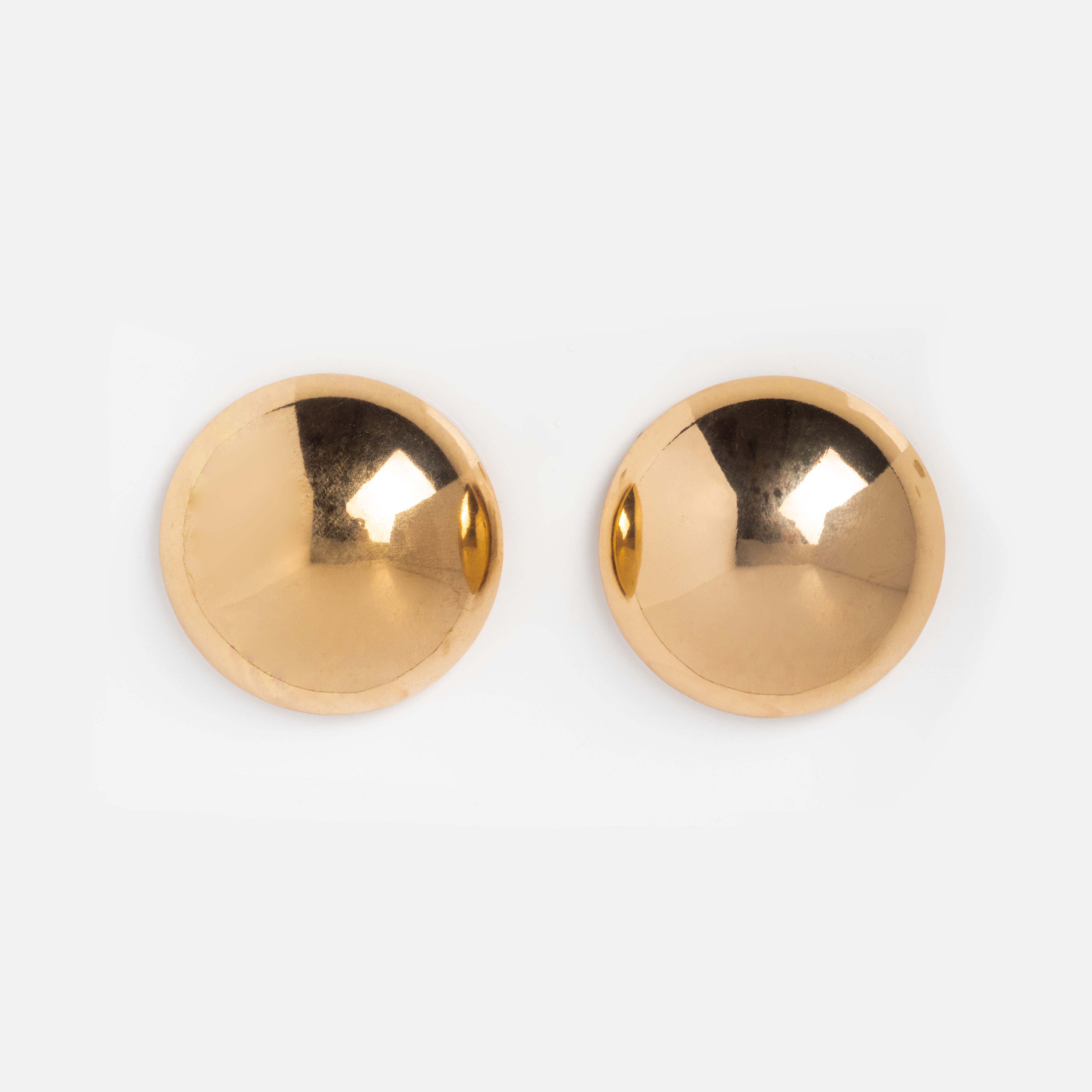 14K Gold Ball Earrings for Women - Hypoallergenic Stud Earrings for Everyday Wear - Perfect for Work, Parties & Gifting