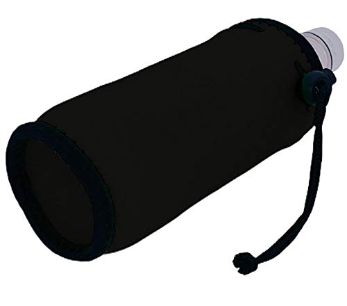 Send It Insulated Water Bottle Coolie - Black, Keeps Drinks Cold for Hours - Perfect for Gym, Hiking & Outdoor Activities