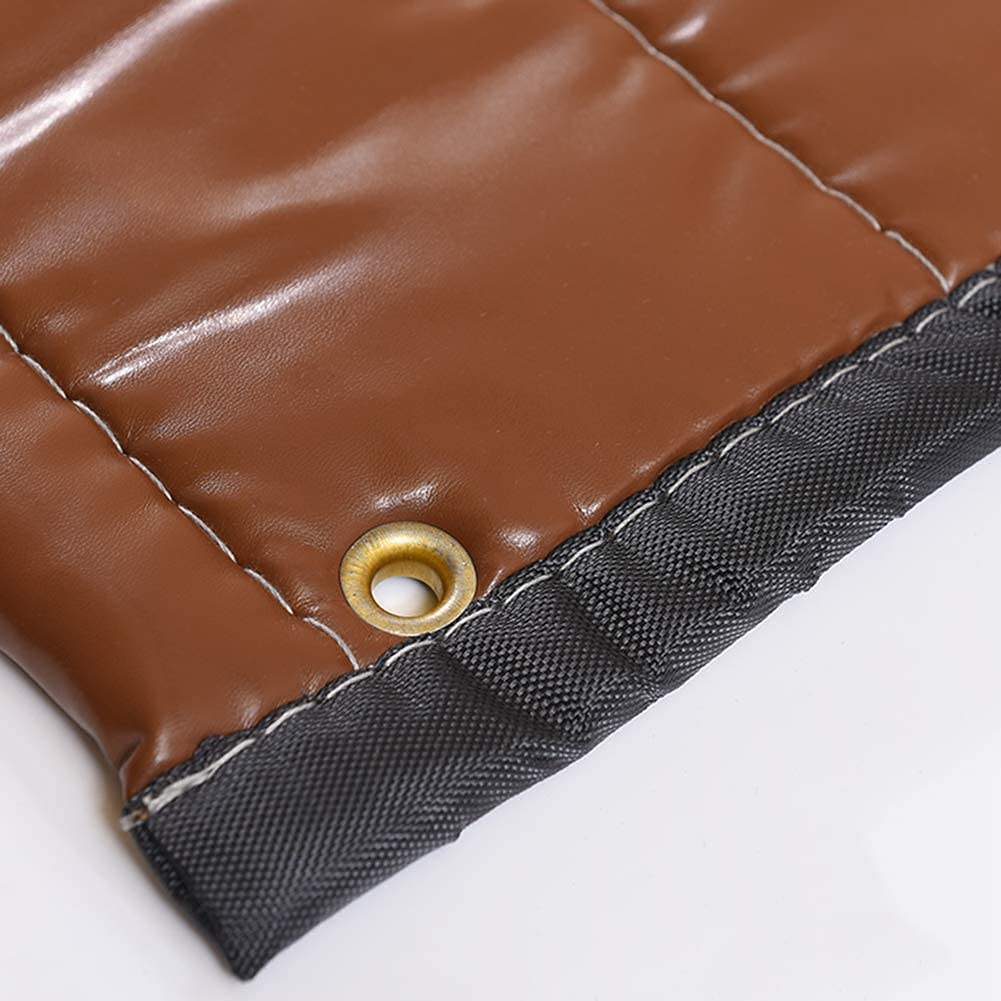 Thermal Insulated Door Curtain for Home - Thick Winter Soundproof Door Curtain with Hooks, AC Partition Curtain & Energy Saving Door Panel - Perfect for Bedrooms, Garages, Warehouses & Commercial Spaces
