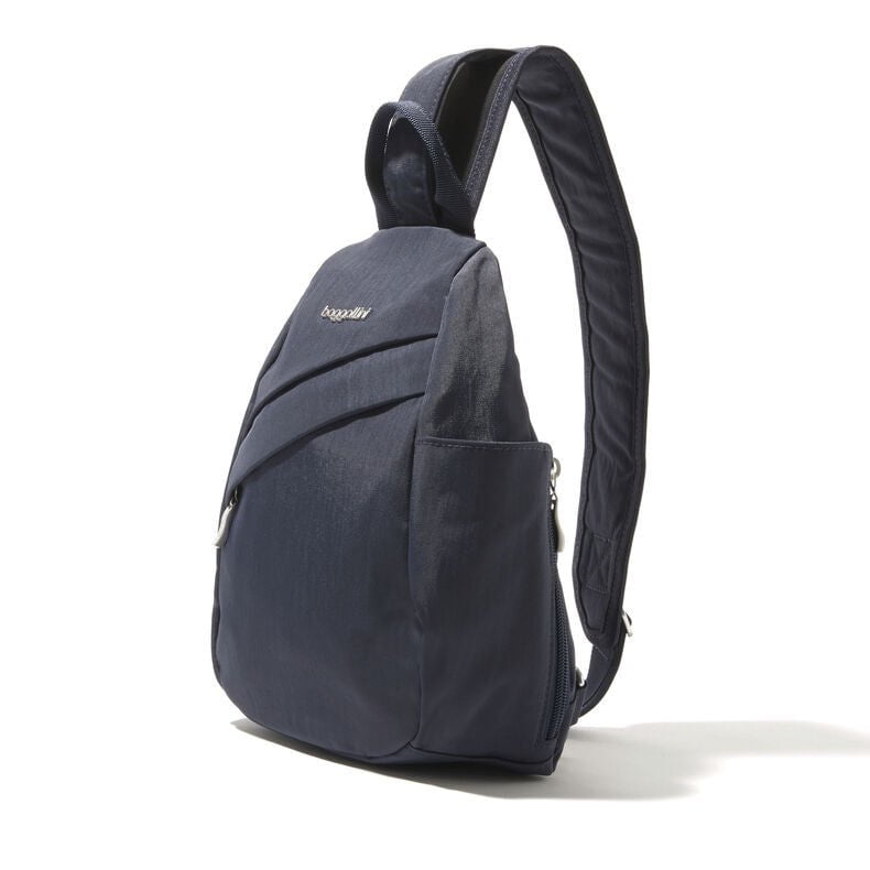 Baggallini Classic Medium Crossbody Sling Bag for Women - Lightweight, Water-Resistant & Hands-Free Everyday Purse - Perfect for Travel, Shopping, and Work Commutes