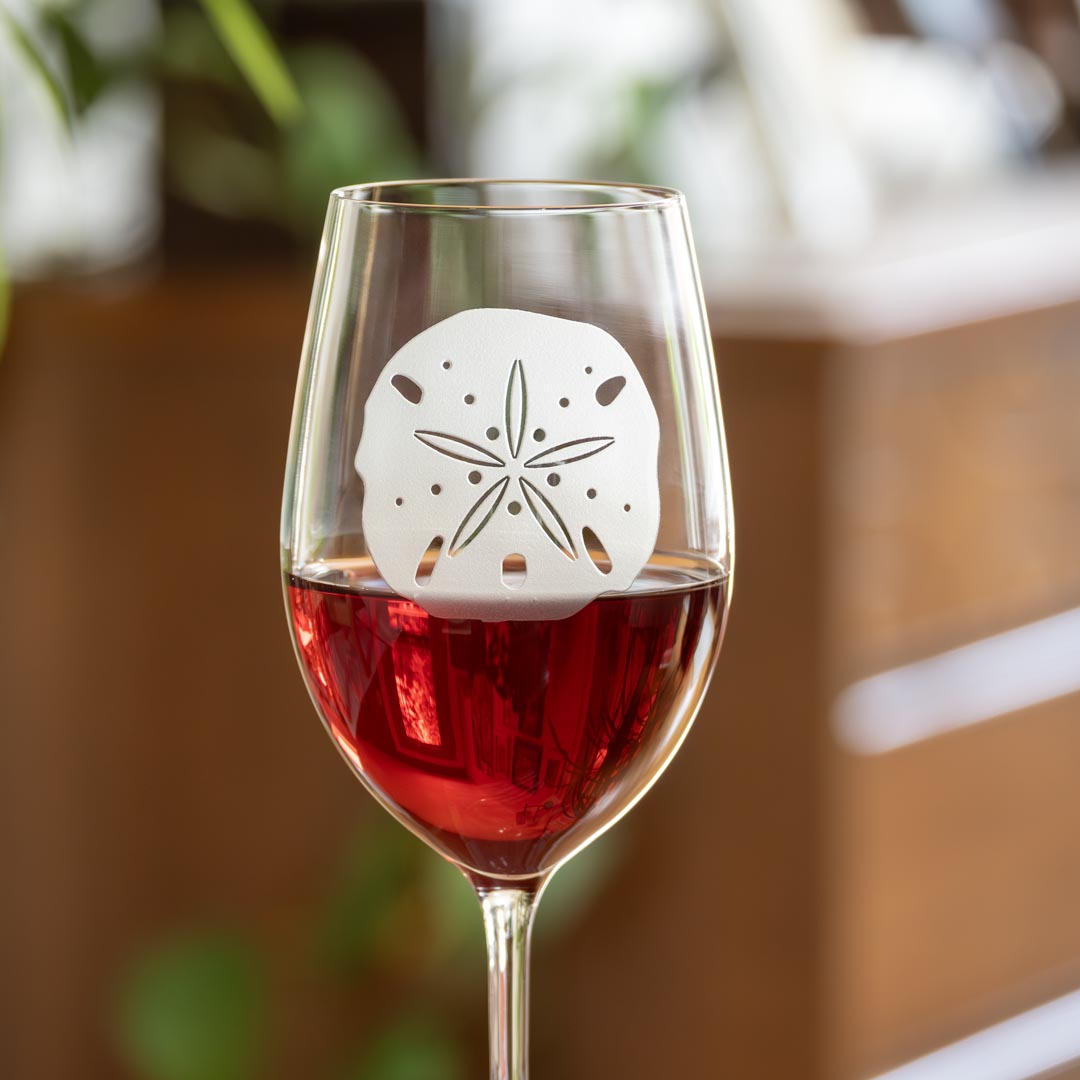 Premium Sand Dollar 18oz All-Purpose Wine Glasses Set of 4 - Perfect for Red Wine, White Wine, Cocktails & Entertaining - Elegant Stemware for Dinner Parties, Weddings & Home Bars
