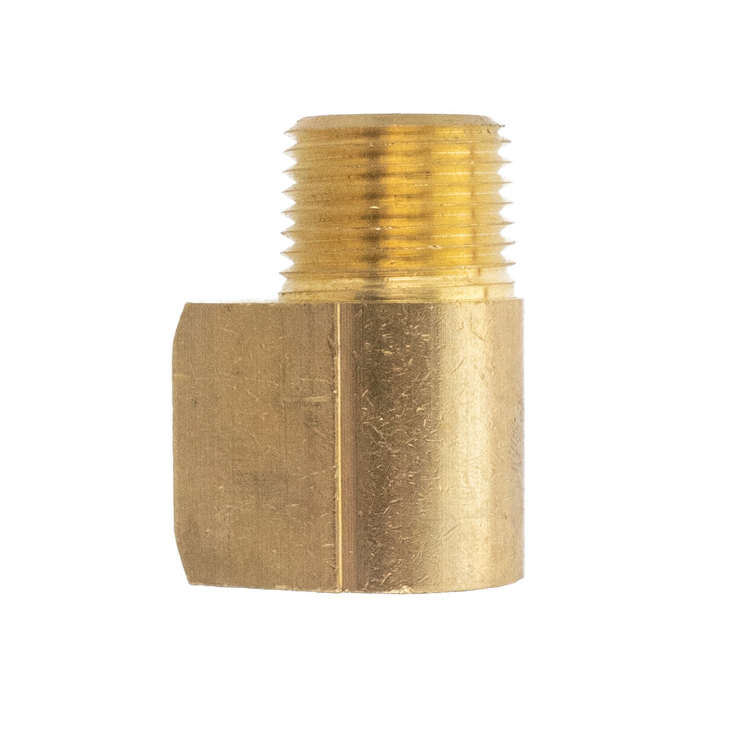 XERO 1/2 Inch 90° Elbow Street Fitting - Brass Plumbing Connector for Water Supply Lines, Pipes & DIY Home Improvement Projects