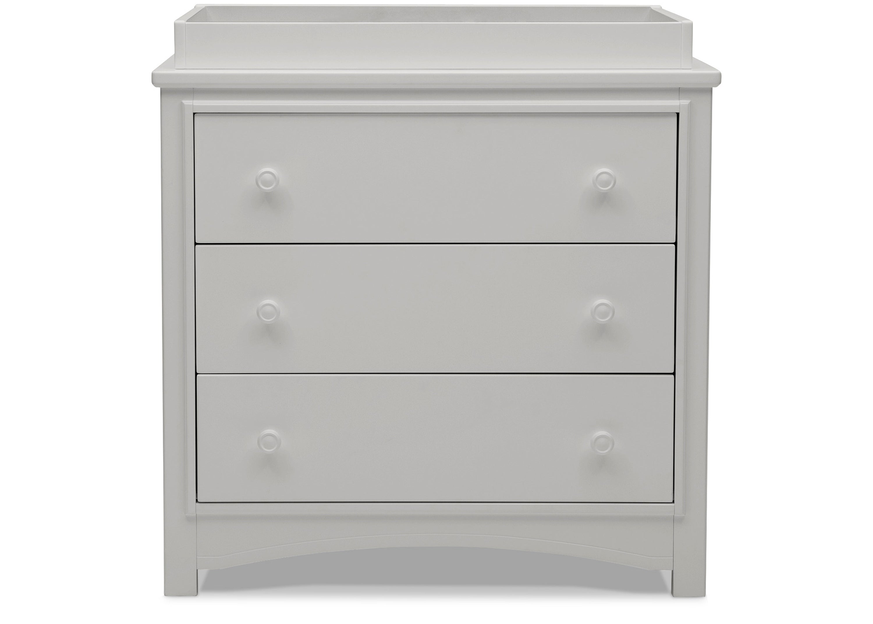 Perry 3 Drawer Dresser with Changing Top & Interlocking Drawers - Nursery Storage Solution for Baby Clothes, Diapers & Essentials