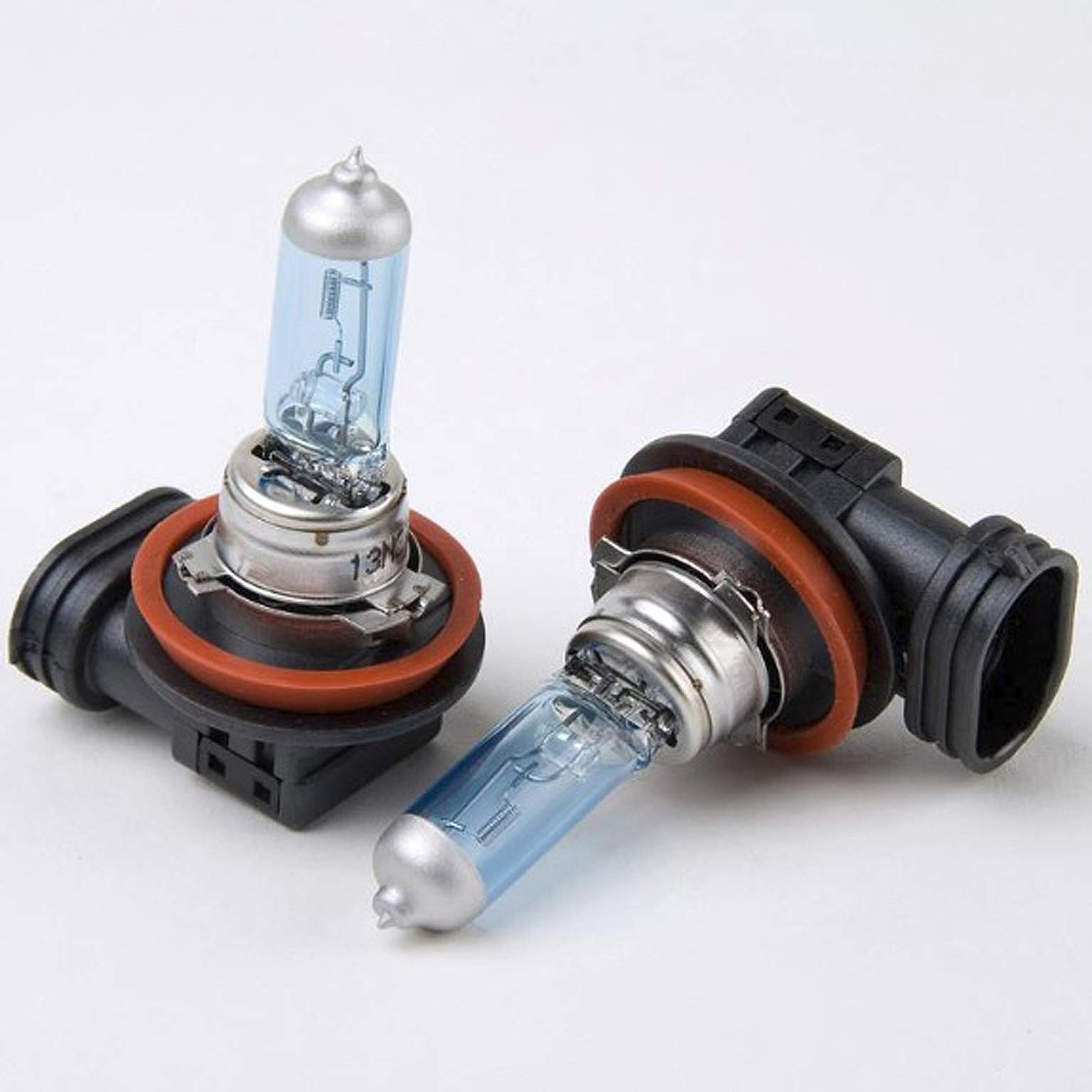ICBEAMER H8 DOT 55W Hyper White LED Headlight Bulbs - 2 Pairs, Direct Replacement for OEM Halogen Low Beam & Fog Lights - Perfect for Night Driving & Foggy Conditions