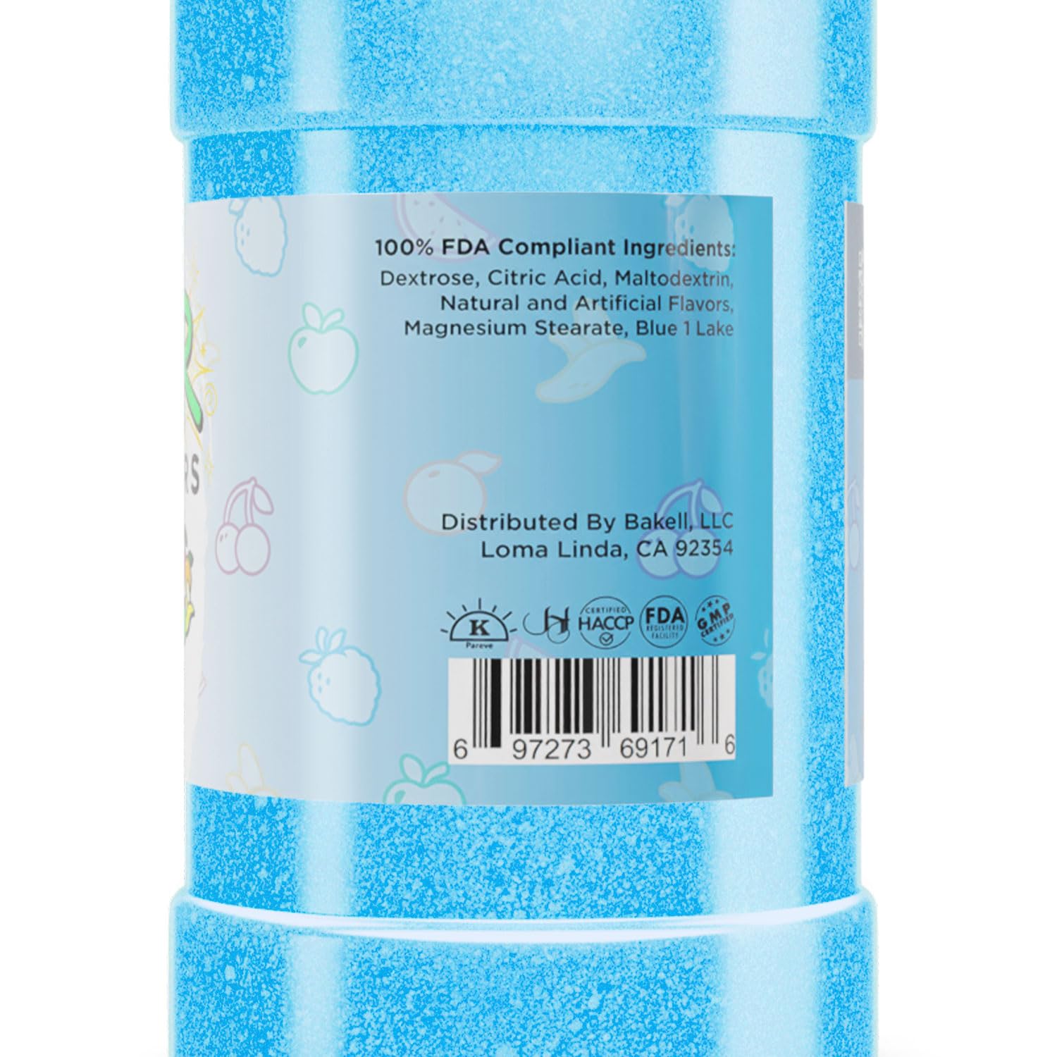 Sour Fruit Punch Candy Powder - Sweet & Sour Topping for Fruits, Desserts & Drinks (85g Shaker Jar) | Perfect for Baking, Cocktails & Party Snacks