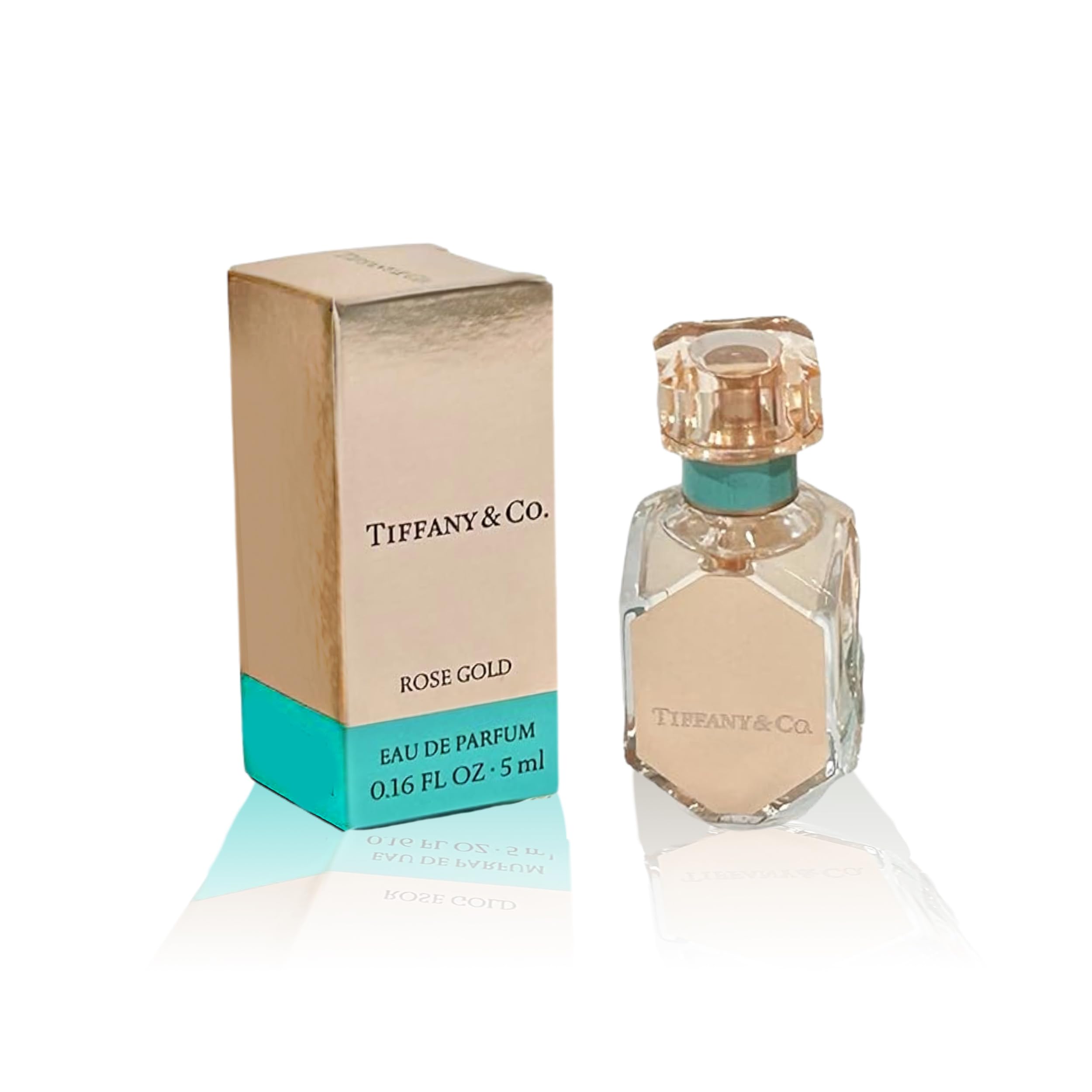 Tiffany & Co. Mini Perfume for Women - Rose Gold Eau de Parfum Travel Size (0.16 fl.oz / 5ml) - Luxury Fragrance Gift for Her, Perfect for Travel & Everyday Wear