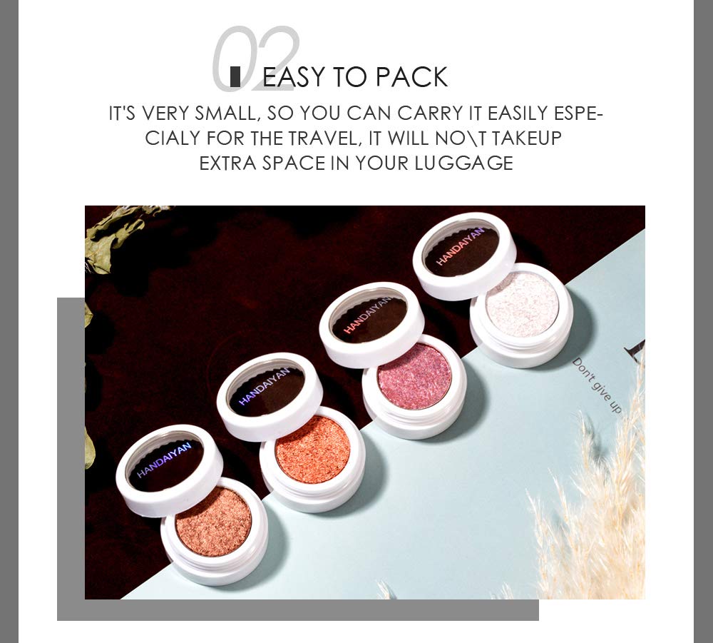 12-Color Glitter Eyeshadow Palette - Highly Pigmented, Long Lasting for Party & Night Out Makeup