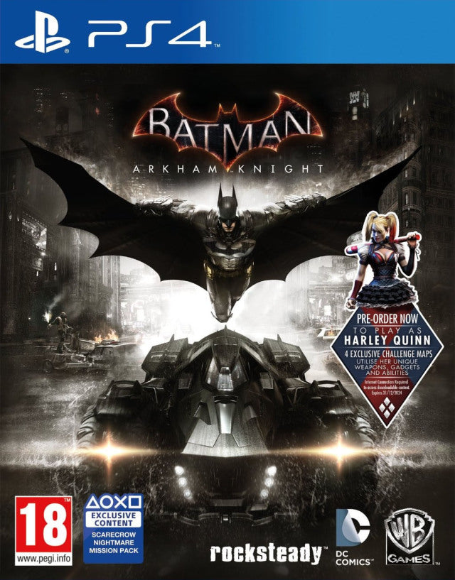 Batman: Arkham Knight PS4 Game - Action Adventure Video Game for PlayStation 4 | Perfect for Superhero Fans & Open-World Gaming Enthusiasts