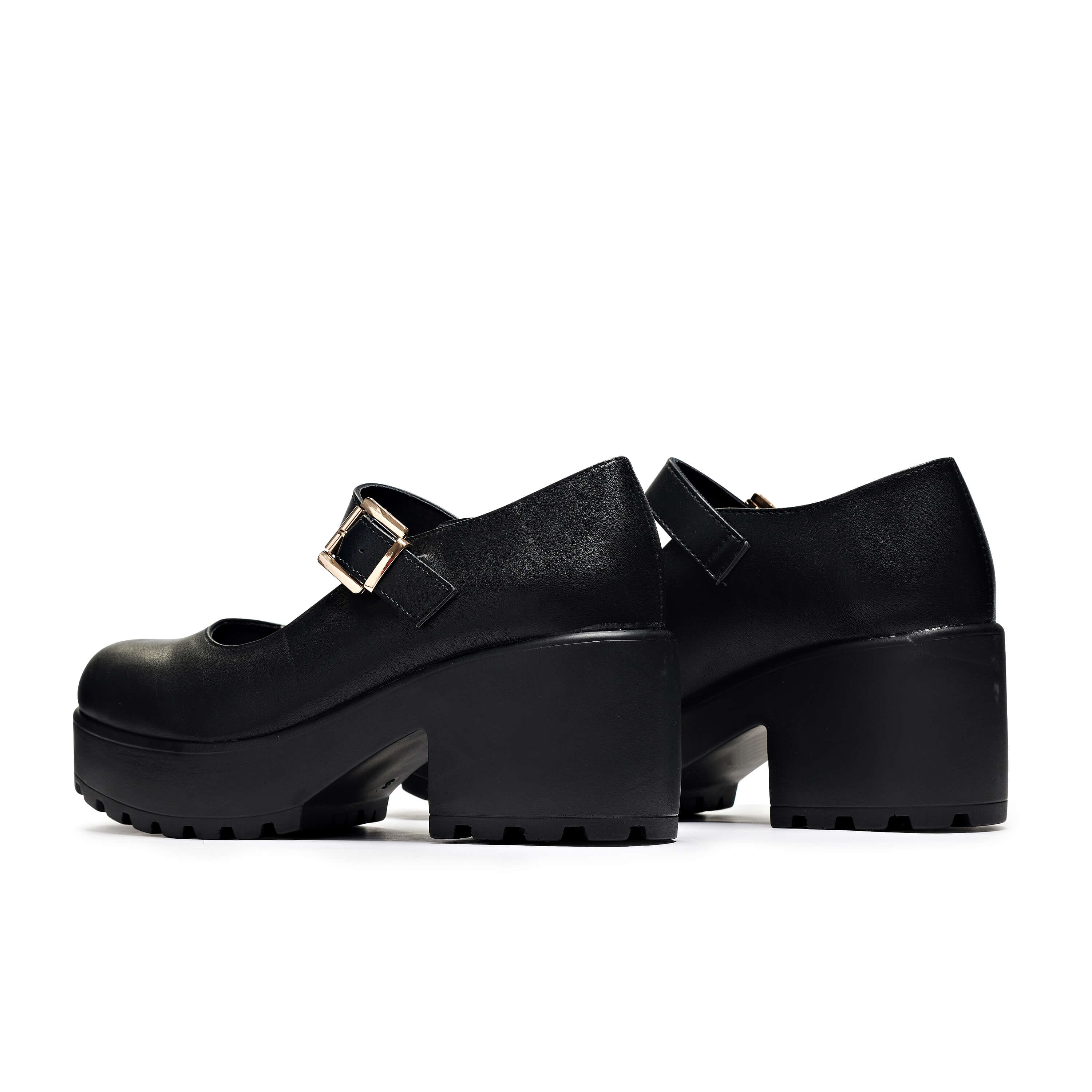 Tira Mary Jane Shoes Faux Leather Edition - Comfortable & Stylish Women's Flats for Work, Casual & Dressy Occasions