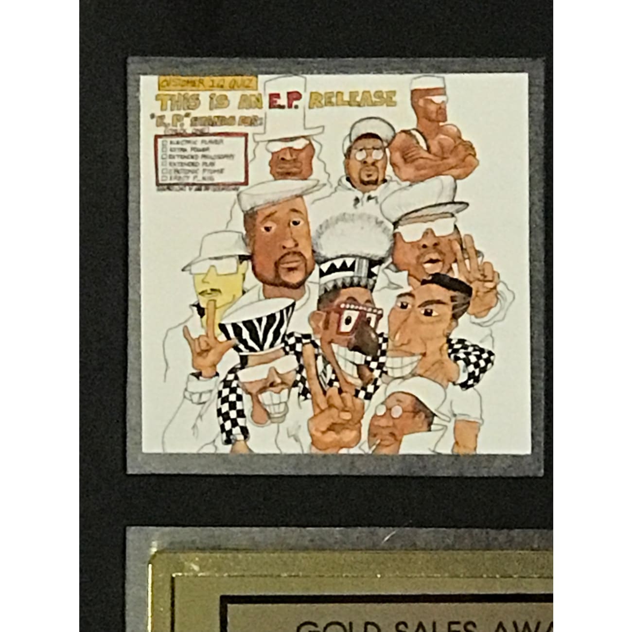 Digital Underground - This Is An EP Release RIAA Gold Album Award | Classic Hip Hop Music | Perfect for Collectors & Music Enthusiasts