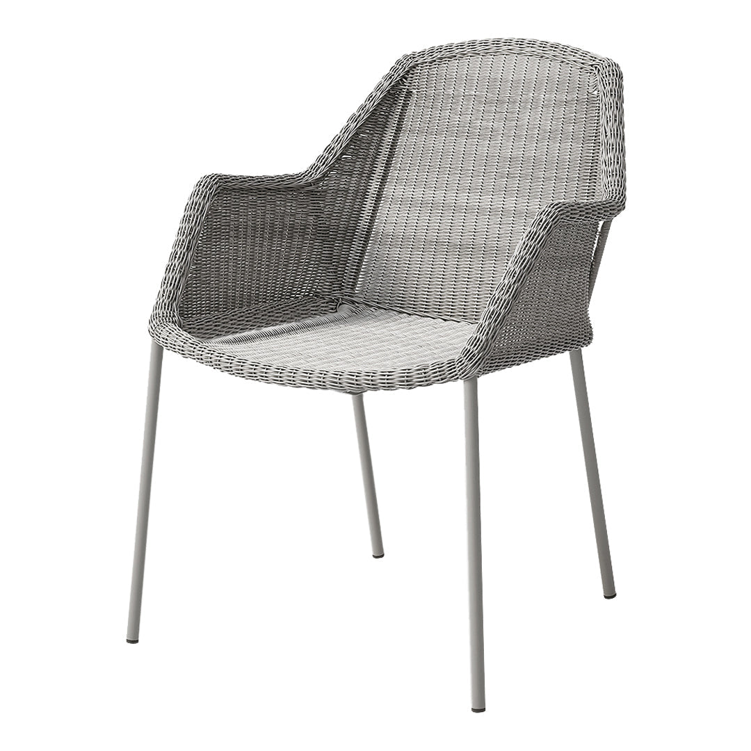 Breeze Outdoor Dining Chair - 4 Legs Patio Furniture for Garden, Backyard, and Poolside Relaxation