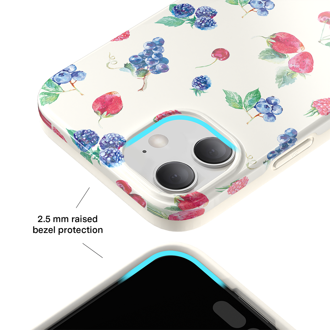 Berry Baby iPhone Case - Cute & Protective Phone Cover for iPhone 13/14/15 Pro Max - Perfect for Kids, Teens & Trendy Women (Home, School, Travel)