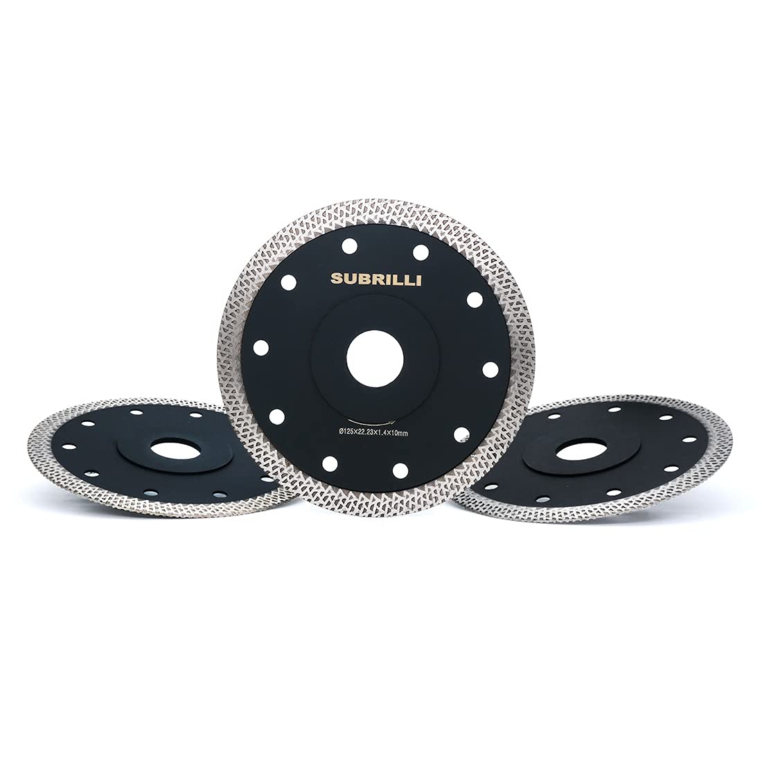 5 Inch Ultra Thin Diamond Tile Saw Blade for Porcelain, Granite & Marble - 7/8