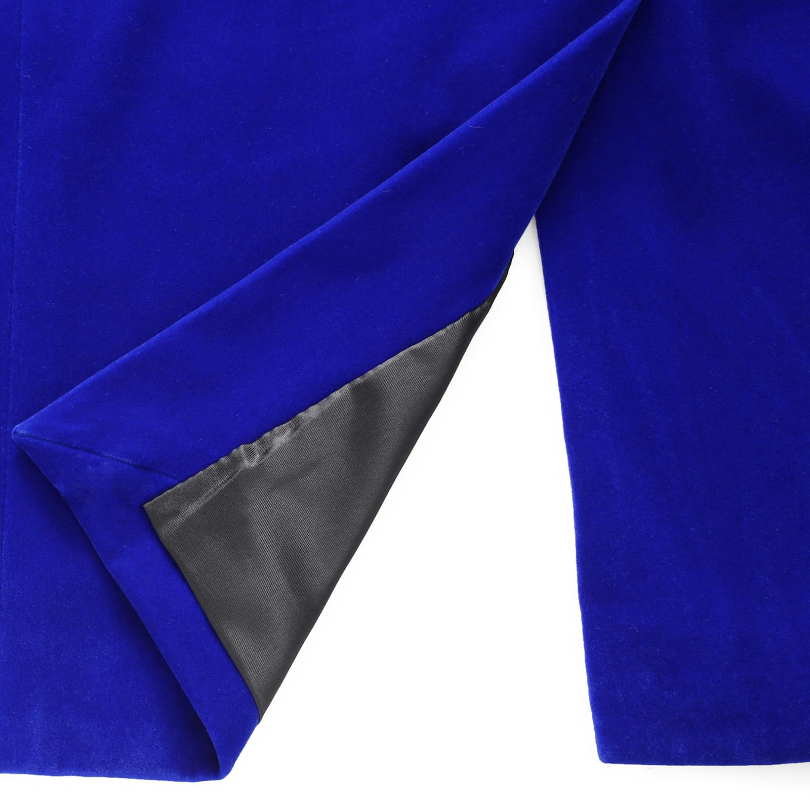 Men's Velvet Blazer Slim Fit Suit Jacket - Peaked Lapel Single Button Tuxedo Blazer for Wedding, Prom & Formal Events | Elegant Dinner Jacket for Special Occasions