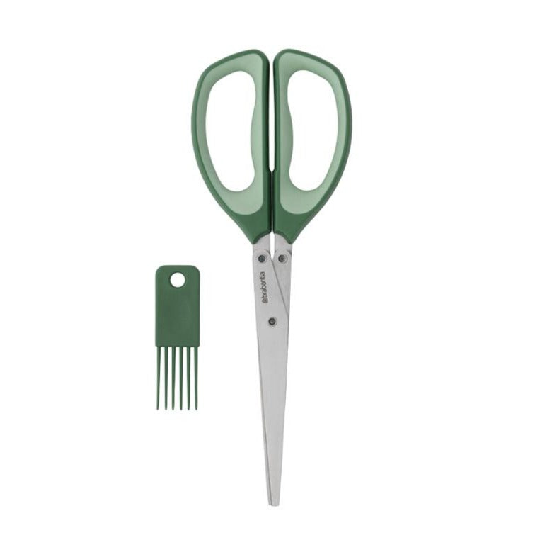 Premium 5-Blade Herb Scissors - Stainless Steel Kitchen Shears for Fresh Herbs, Parsley, Basil & Mint - Perfect for Cooking, Garnishing & Salad Prep