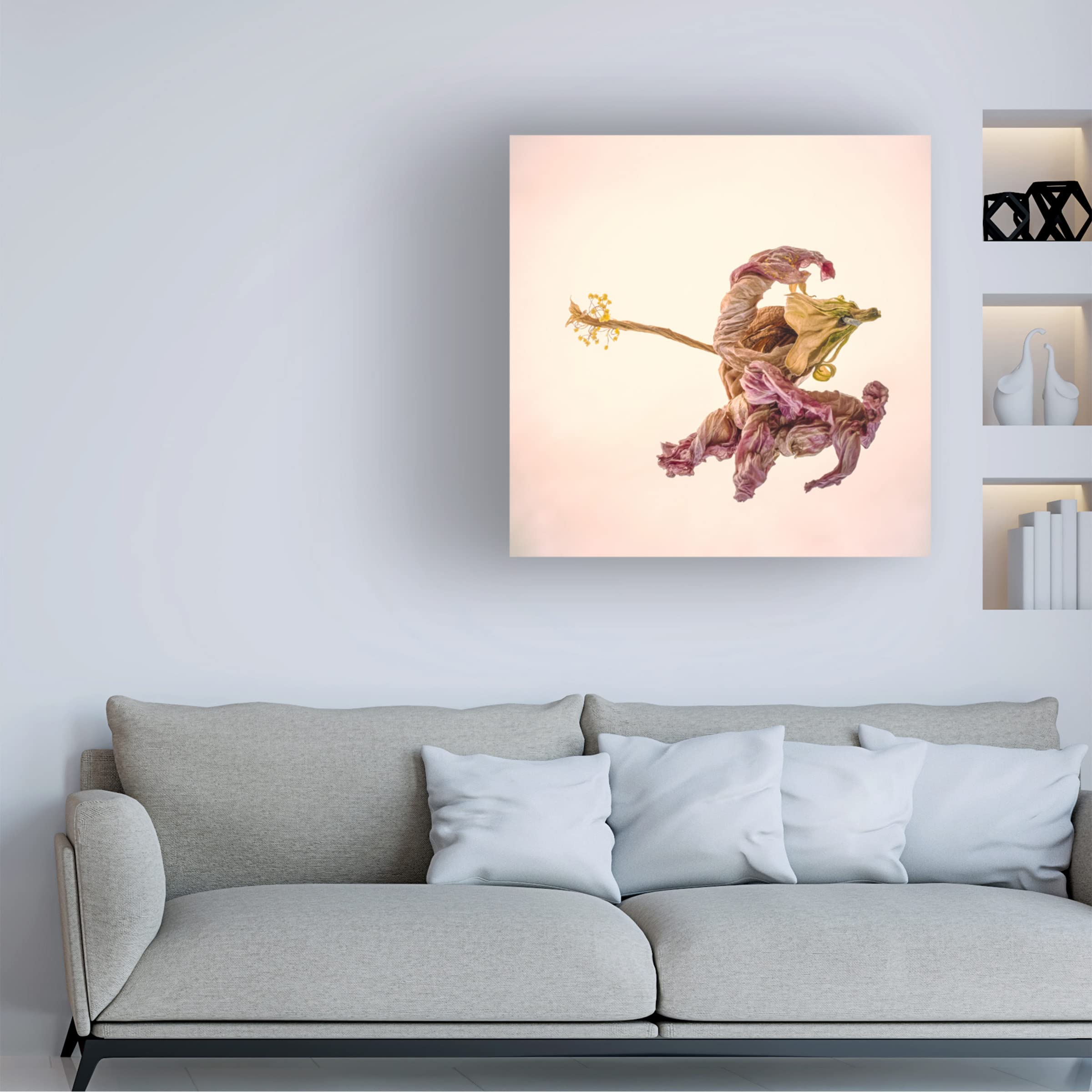 Trademark Fine Art 'Durma' Canvas Wall Art by Nicky Westphal - Stunning Hand-Painted Oil Reproduction for Living Room, Bedroom & Office Decor