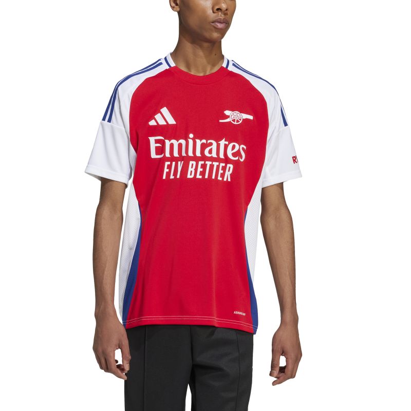 Adidas Arsenal 24/25 Home Adult Soccer Jersey - Authentic Football Shirt for Men - Perfect for Matchdays, Training & Fan Support