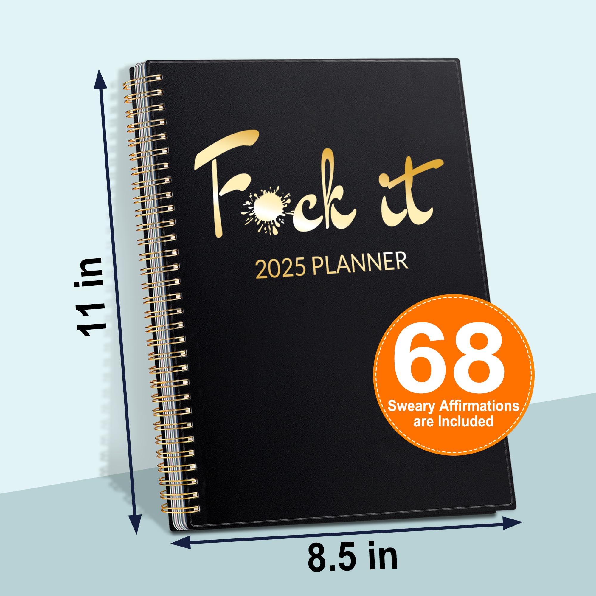 2025 Fuck It Planner for Women - 8.5