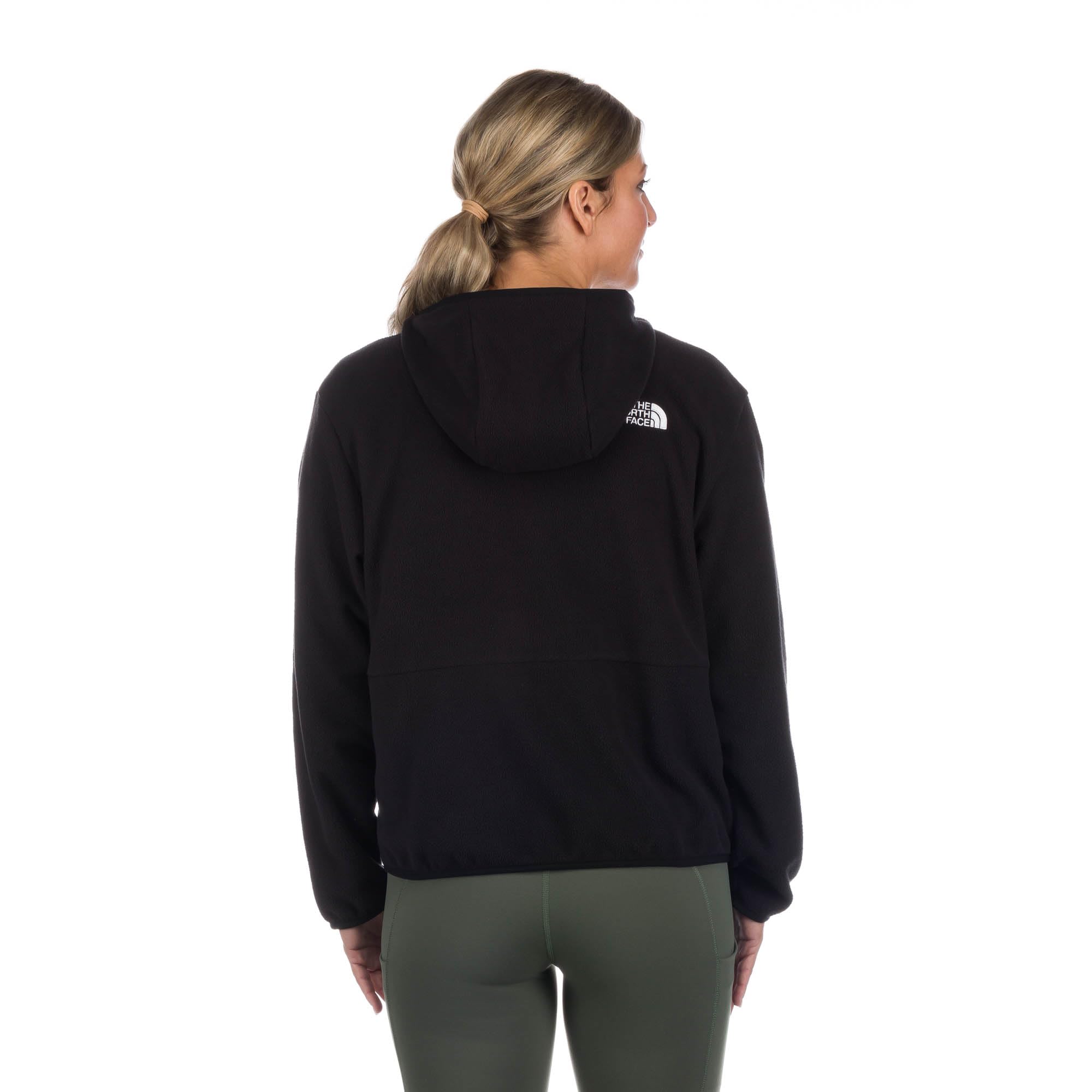 The North Face Women's Anchor Full Zip Hoodie - Lightweight Fleece Jacket for Hiking, Camping & Outdoor Activities