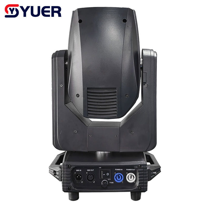 YUER™ 295W Professional Moving Head Light with Double 48 + 8 Prisms, DMX512 Control - Perfect for Nightclubs, Weddings, Theaters, DJ Shows, Disco and Stage Lighting