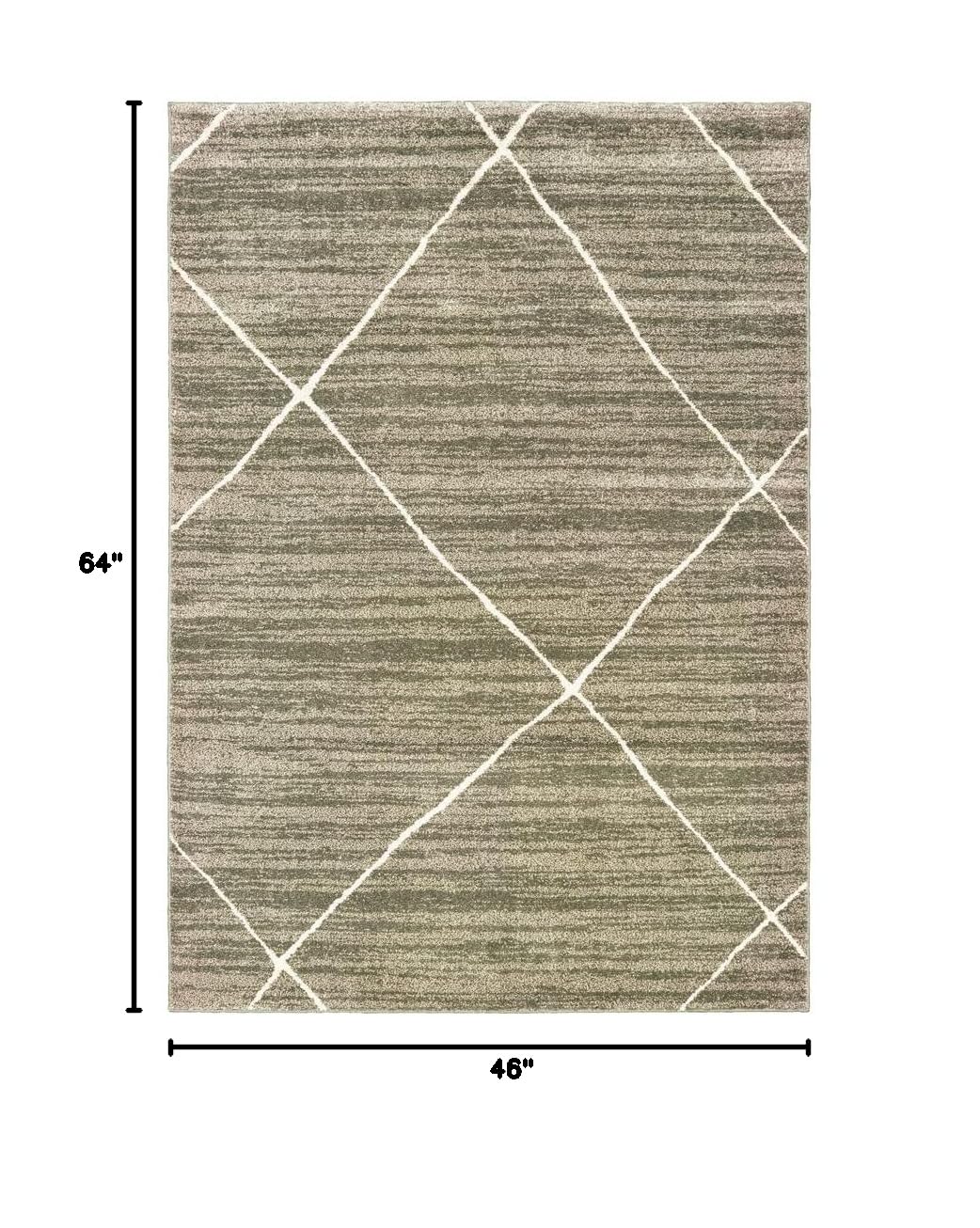 Carson Soft Modern Area Rug 3'10