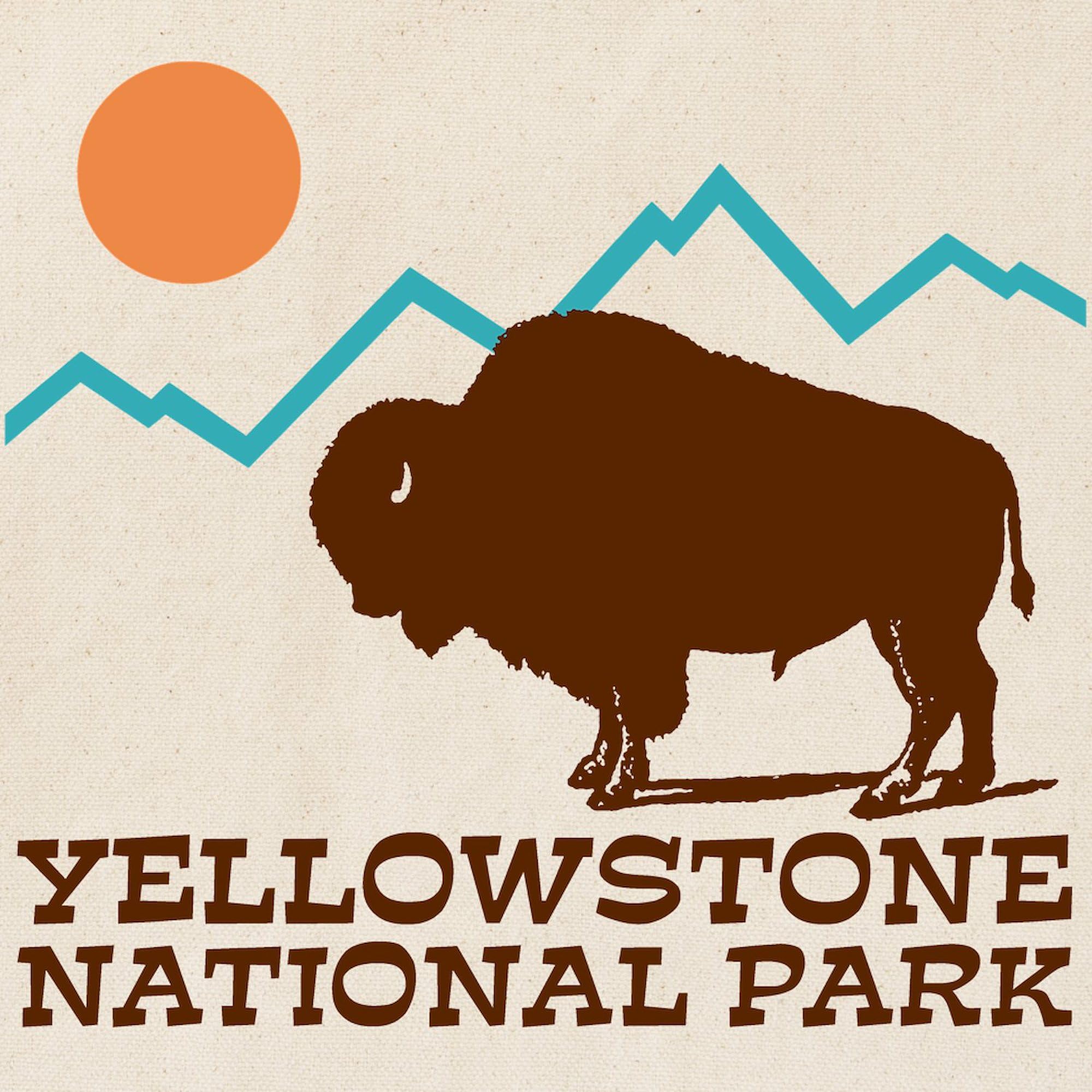 Yellowstone National Park Tote Bag - Natural Canvas Reusable Shopping Bag for Groceries, Beach & Travel | Eco-Friendly & Durable
